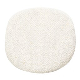 "Fusion Living Cream Boucle Chelsea Armchair Cushion "
