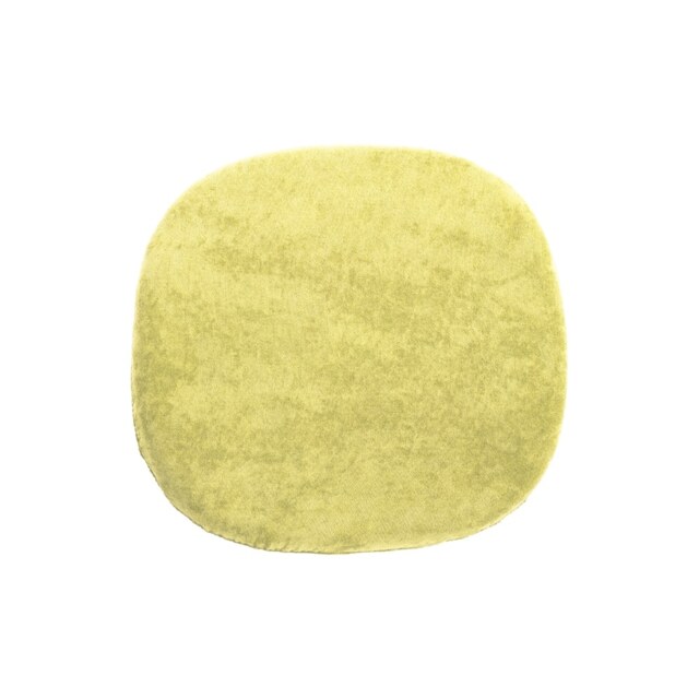 "Fusion Living Luxurious Yellow Chelsea Armchair Cushion "