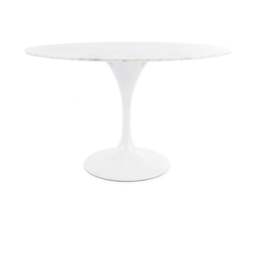 "Fusion Living Marble Chelsea Large Circular Table "