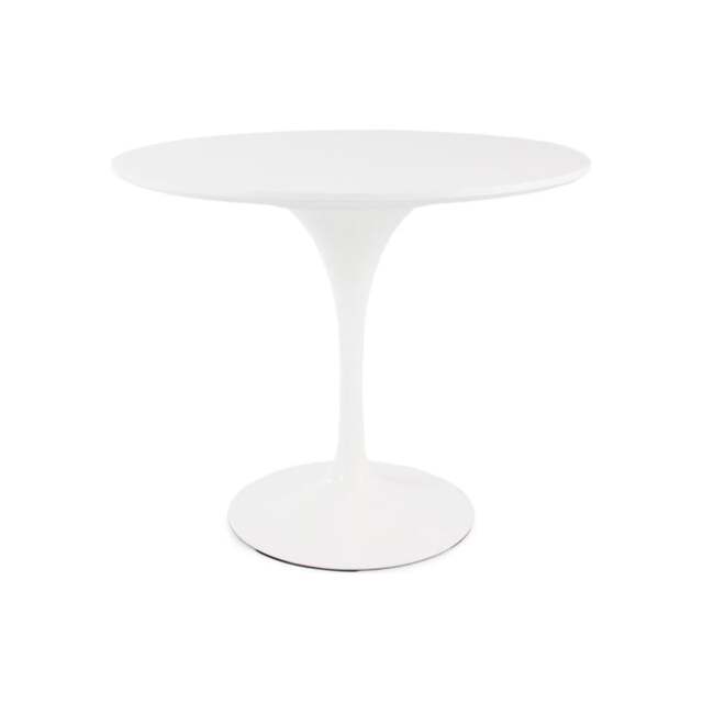 "Fusion Living White Chelsea Medium Circular Table "