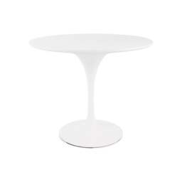"Fusion Living White Chelsea Medium Circular Table "