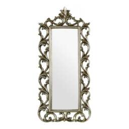"Fusion Living Large Rectangular Vintage Champagne Mirror "
