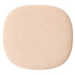 "Fusion Living Soft Pink Chenille Chelsea Side Chair Cushion "