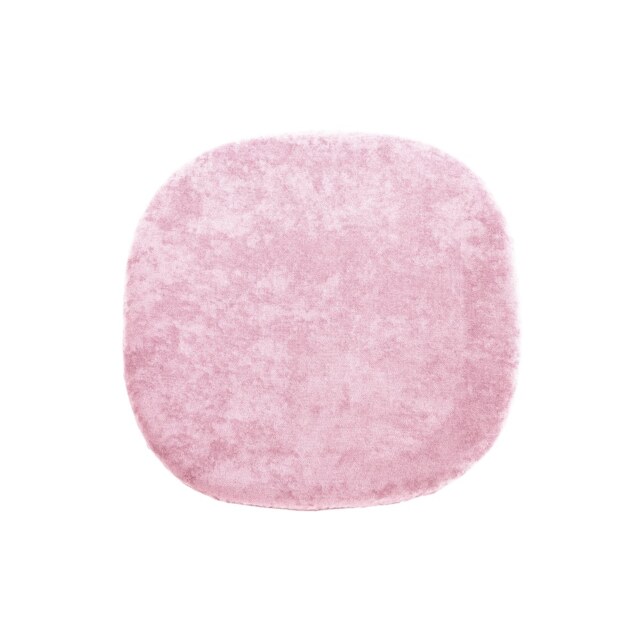 "Fusion Living Luxurious Light Pink Chelsea Side Chair Cushion "