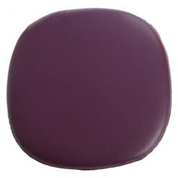 "Fusion Living Purple PU Chelsea Armchair Cushion "
