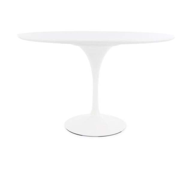 "Fusion Living White Chelsea Large Circular Table "