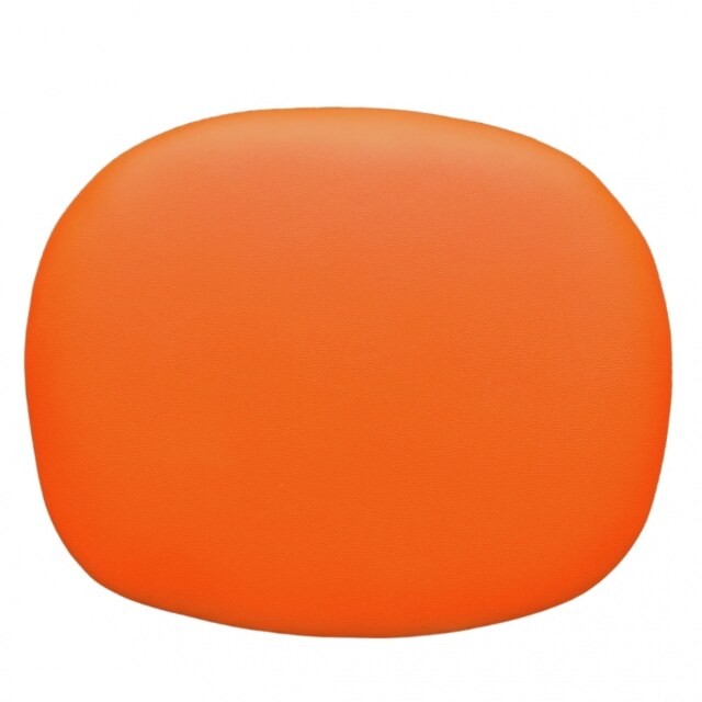 "Fusion Living *SPARE* Soho Orange PU Cushion for Fusion Living Soho Dining Chairs  "