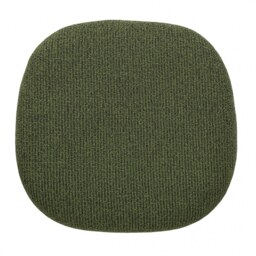 "Fusion Living Dark Green Boucle Chelsea Side Chair Cushion "