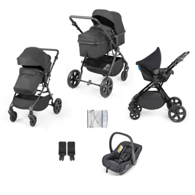 Ickle Bubba Charcoal Grey Comet 3 in 1 Travel System