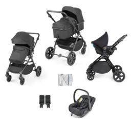 Ickle Bubba Charcoal Grey Comet 3 in 1 Travel System