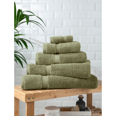 Oil Green Super Soft Towel & Bath Mat Range