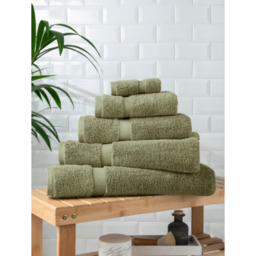 Oil Green Super Soft Towel & Bath Mat Range