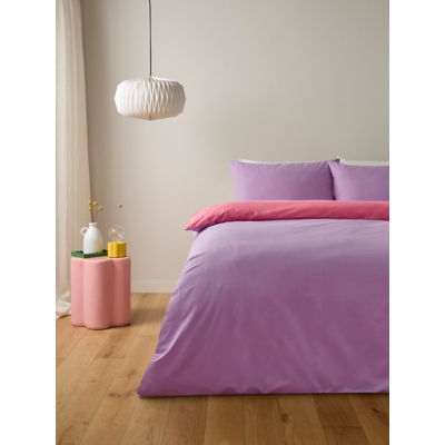 Reversible Textured Duvet Set