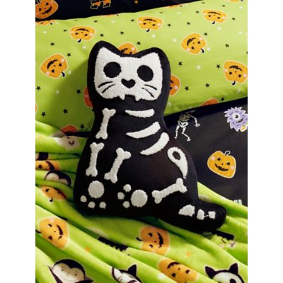 Black-Cat Shaped Cushion