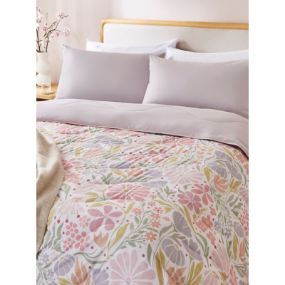 Night Lark Wild Flower 6 Tog Coverless Duvet Set