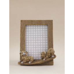Brown Highland Cow Frame