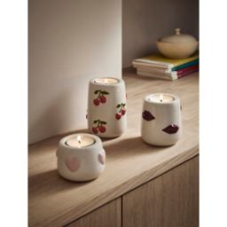 Pink Tiered Candle Holders - Set of 3