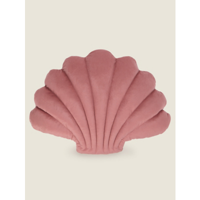 Pink Shell Shaped Cushion