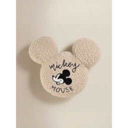 Disney Mickey Mouse-Shaped Natural Cushion
