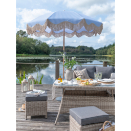 Riviera Stripe Parasol