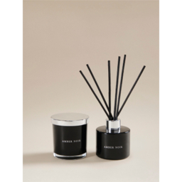 Signature Scents Amber Noir Candle & Diffuser Gift Set