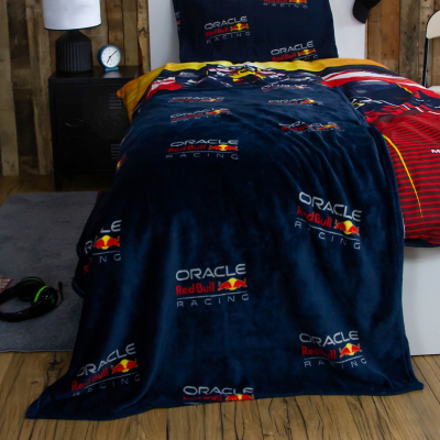 Formula 1 Red Bull Fleece Blanket - 100cm x 150cm