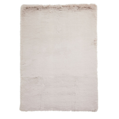 Think Rugs Silver Teddy Luxury Super Soft Rug