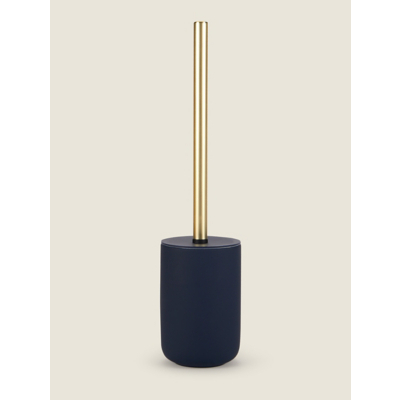 Matte Navy Toilet Brush