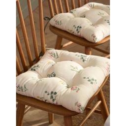 Wylder Olivia Slub Cotton Seat Pads - Pack of 2