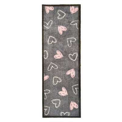 My Mat Nylon Indoor Doormat Welcome Hearts
