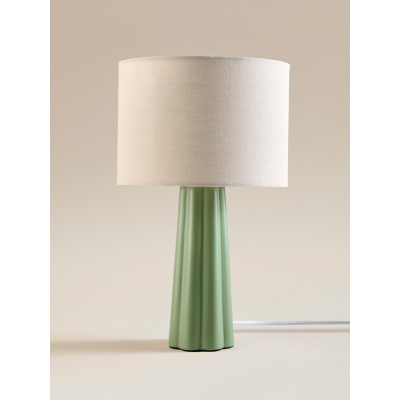 Green Large Ceramic Table Lamp