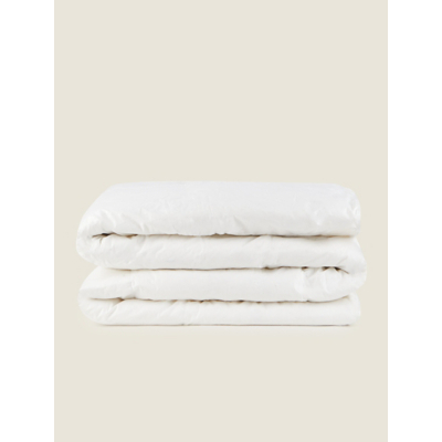 White Zipper Fastening Duvet Protector