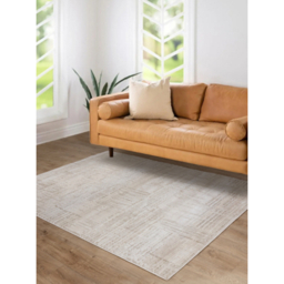 The Rug Edit Axel Grid Ivory Rug