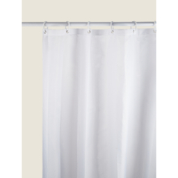 White Shower Curtain