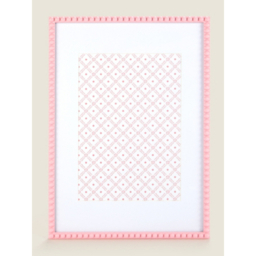 Pink A4 Beaded Frame