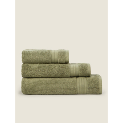 Sage Green Just Wellness Hygro Cotton Copper Infused Towel Range