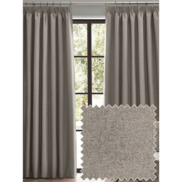 Furn Dawn Textured Blackout Pencil Pleat Curtains
