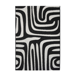 maker Monochrome Zebra Print Indoor/Outdoor Rug