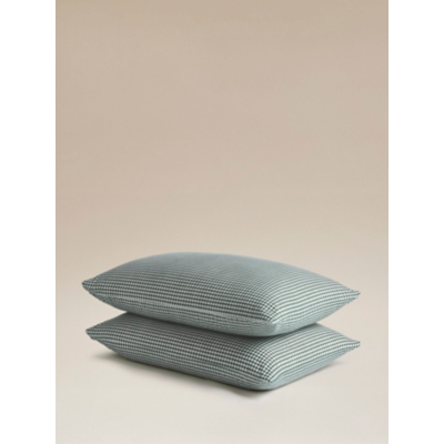 Soft & Cosy Brushed Cotton Gingham Pillowcase Pair