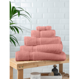 Coral Super Soft Cotton Towel & Bath Mat Range