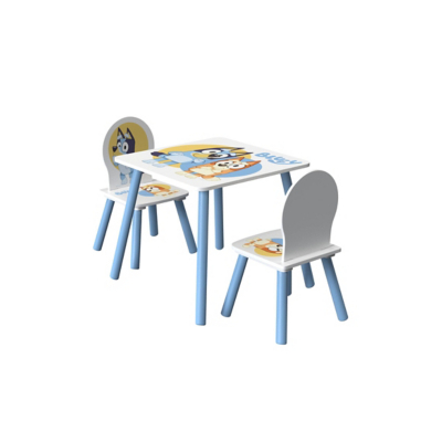 Bluey Kids Table and Chairs Set