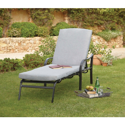 Haversham Classic Multi Position Sun Lounger Charcoal by George