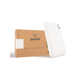 Panda Bamboo & Memory Foam Supportive Kids Pillow