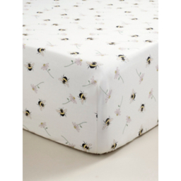Bees & Daisies Fitted Sheet