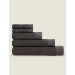 Charcoal Cotton Bath Towel Range