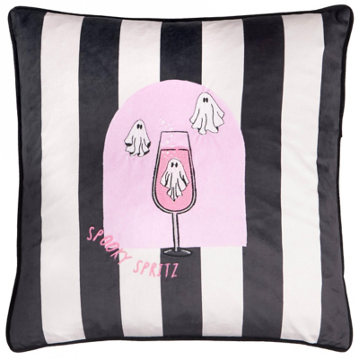 Furn Spooky Spritz Cushion Monochrome