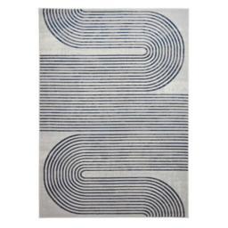 Think Rugs Apollo Swirl Metallic Rug