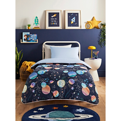 Night Lark Junior 10.5 Tog Space Coverless Duvet Set