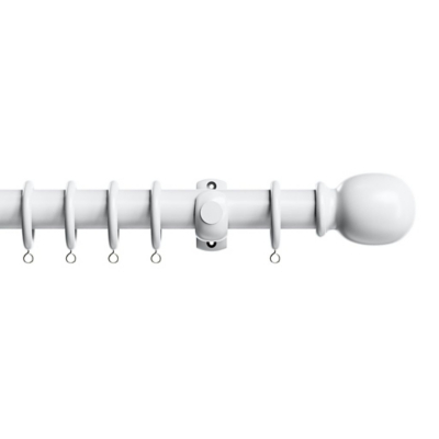 Speedy White Victory Wood 28mm Pole Set