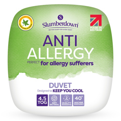 Slumberdown Anti Allergy Duvet - 4.5 Tog - Double